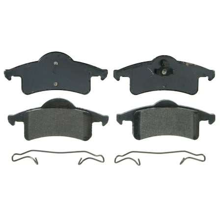 Wagner Brakes Semi-Met Disc Pad Set, Zx791 ZX791